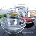 Hochwertige Klarglas-Mischschale Glasware Kb-Hn0226